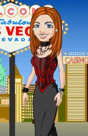 Kim's Yahoo Avatar, as someone hanging out in Vegas, baby! :)